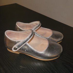 Jacardi Silver Mary Janes